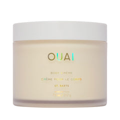 OUAI Crème pour le corps St. Barts dans son pot, hydratation durable.