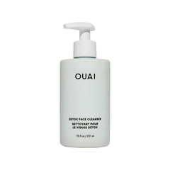 OUAI Detox-lavage-visage-bouteille: flacon élégant prêt pour votre routine quotidienne.