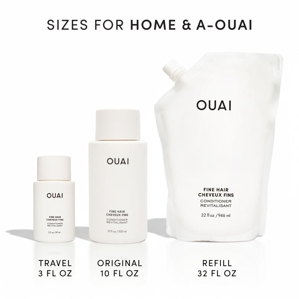 OUAI emballage recyclable – option durable pour votre routine capillaire.