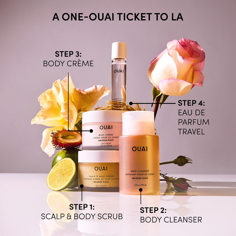 OUAI sans cruauté et sans gluten, ingrédients propres.