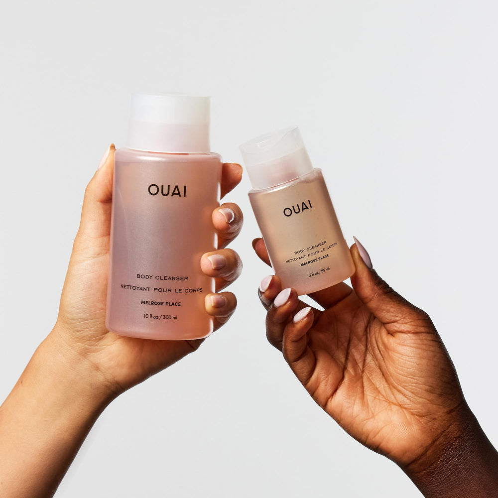 OUAI Melrose Place emballage recyclable, choix respectueux de l'environnement