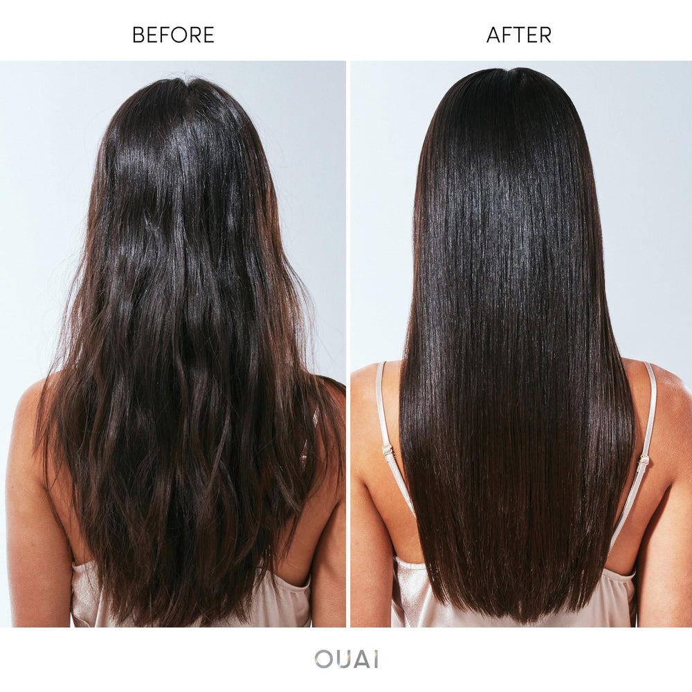 OUAI Hair Gloss – Après shampoing, fini éclatant et frisottis maîtrisés.