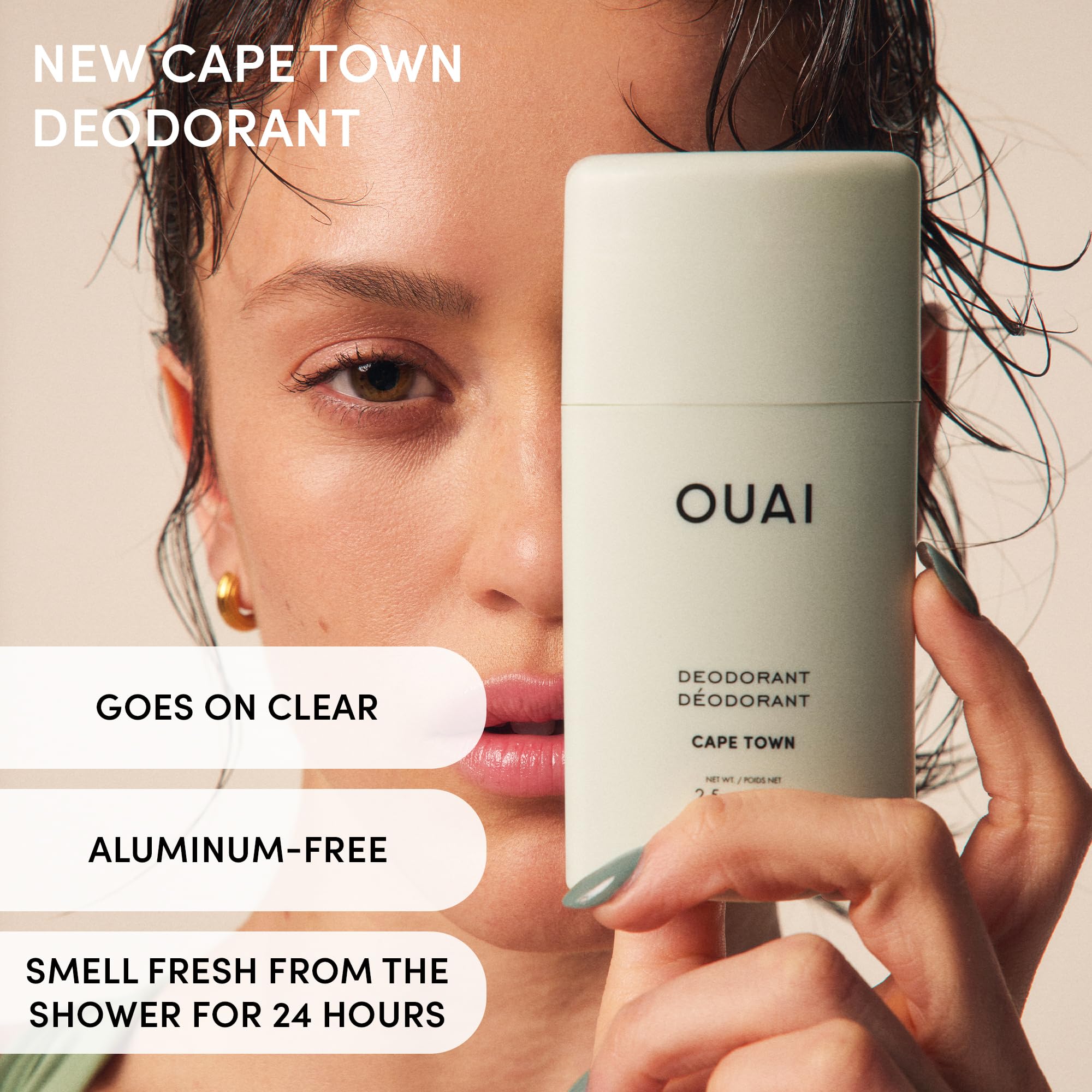 OUAI Capetown ingrédients-shea-coco, hydratation douce pour la peau.