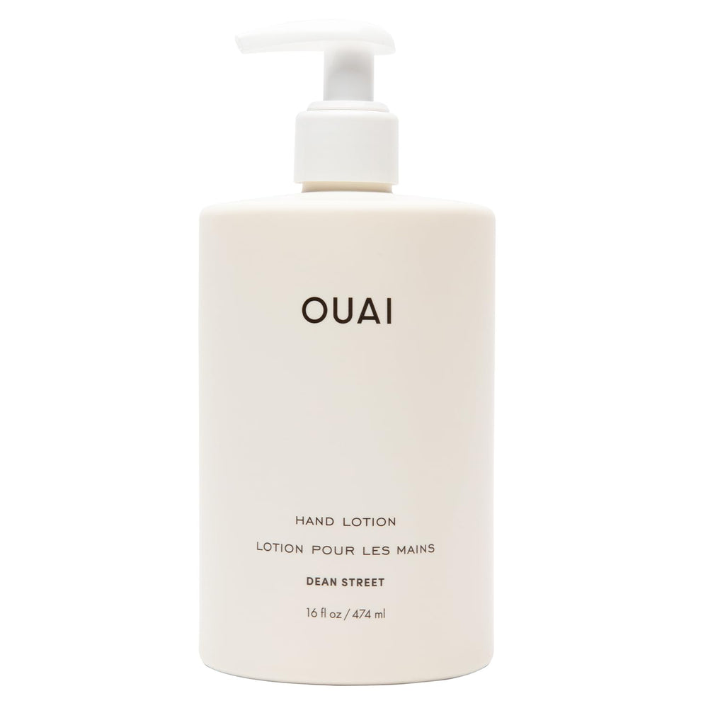 Lotion main OUAI, bouteille-pompe pratique et hydratation légère au quotidien.