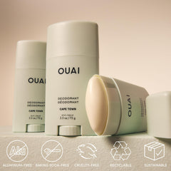 OUAI Capetown notes-gingembre-basilic, parfum frais et revitalisant.