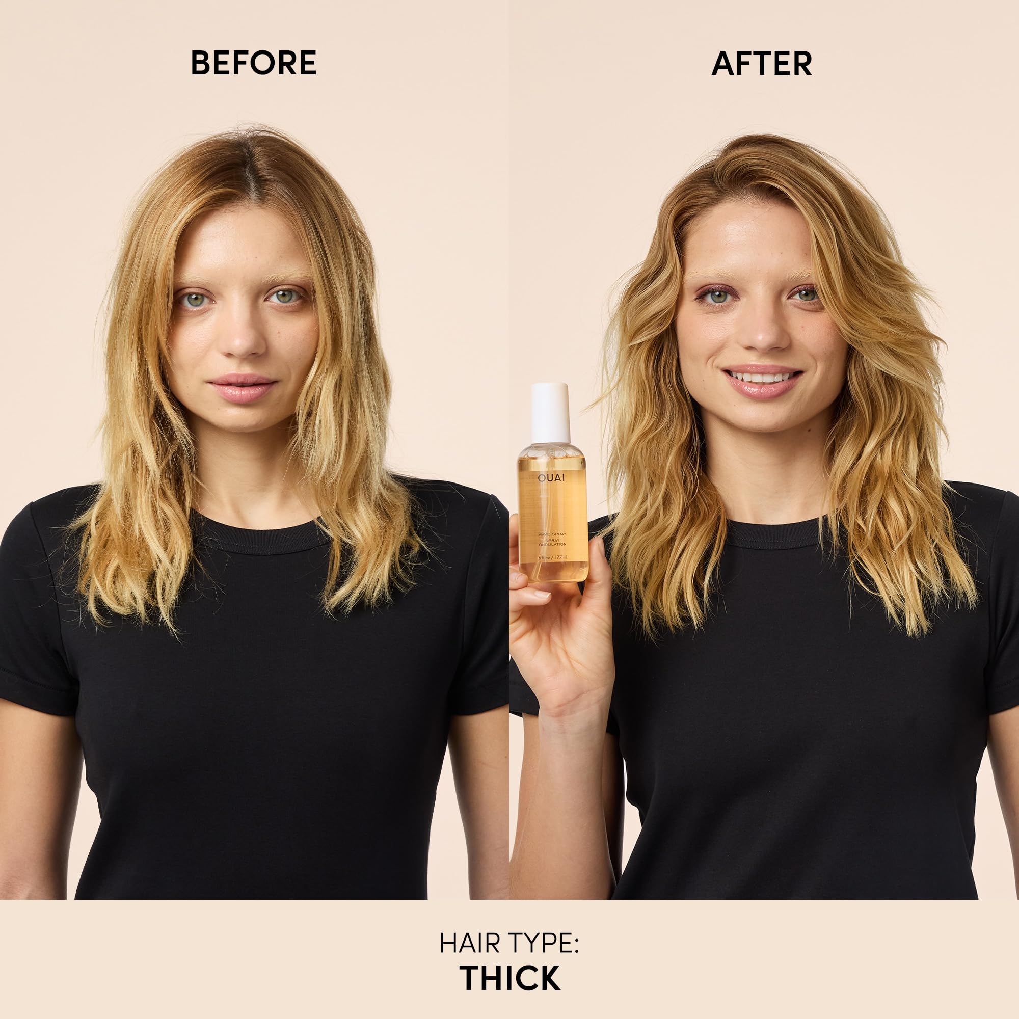 OUAI Protection chaleur et UV – préserve la vitalité des cheveux.