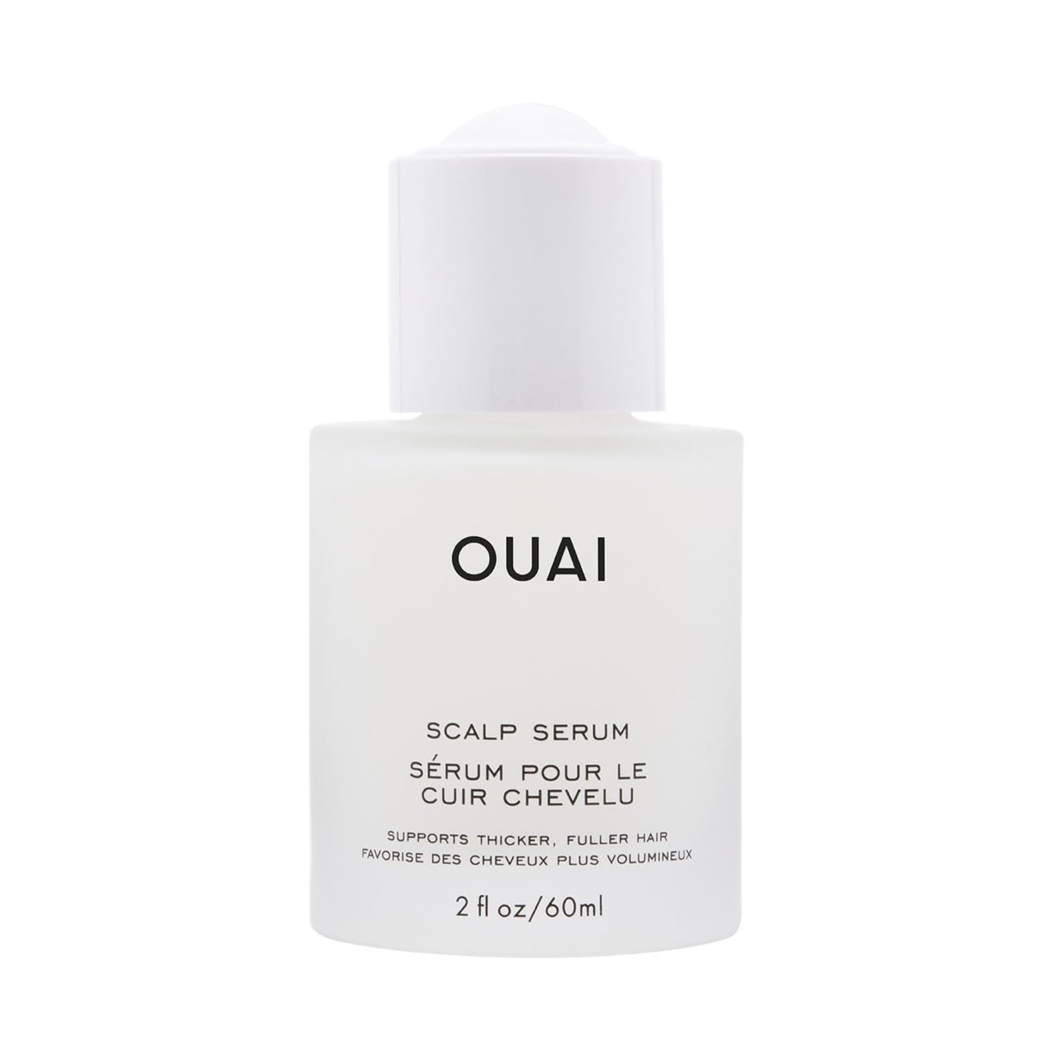 Sérum OUAI Scalps Serum dans sa bouteille, soin capillaire du cuir chevelu.