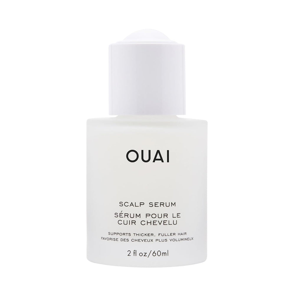 Sérum OUAI Scalps Serum dans sa bouteille, soin capillaire du cuir chevelu.