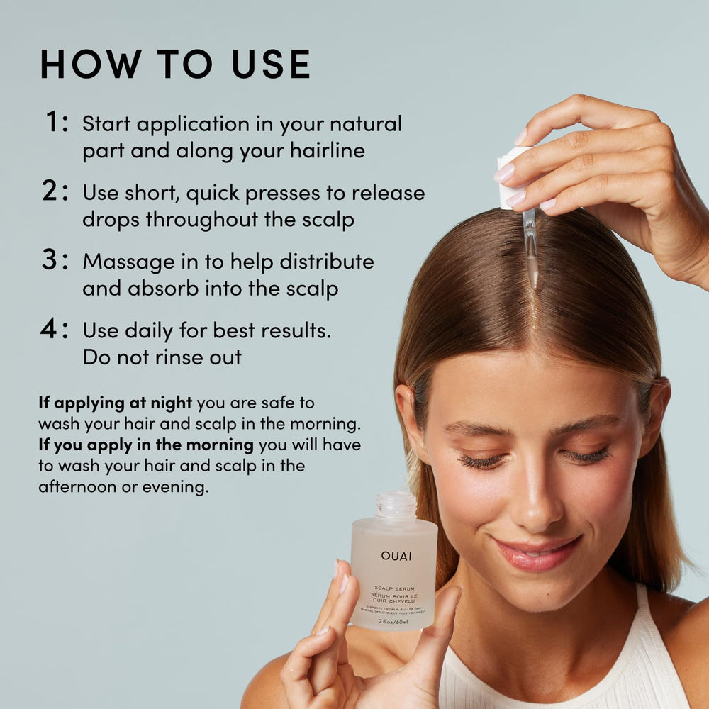 Notes de parfum Cape Town dans OUAI Scalp Serum.
