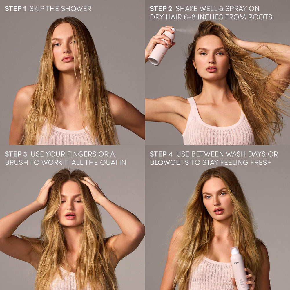 OUAI Sèche-cheveux Format voyage – pratique pour sac et déplacements