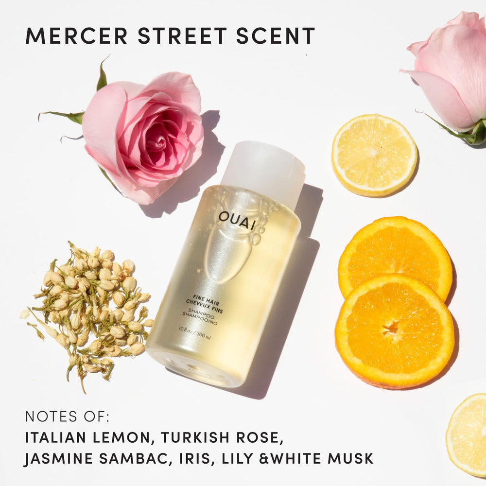 OUAI mousse légère révèle volume et douceur des cheveux fins