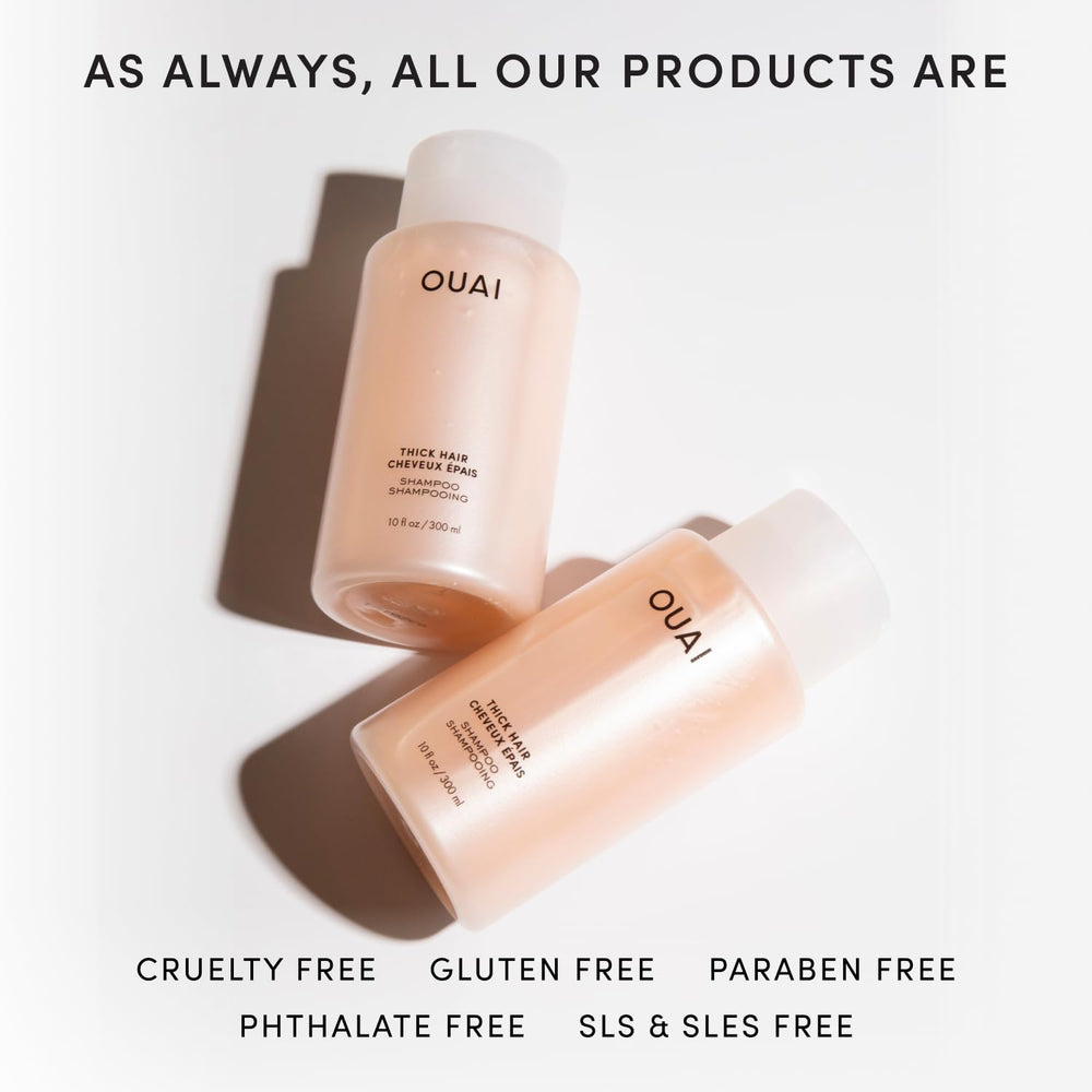 OUAI recharge, sans sulfates pour un lavage doux.
