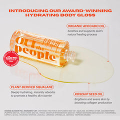 Application main avec OUI the People FEATHERWEIGHT, hydratation rapide et douceur.