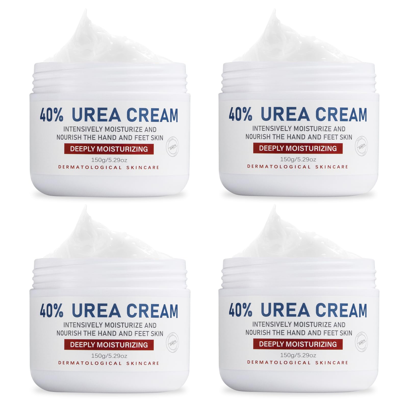 OUKEYA Crème urée 40% bouteille — hydrate profondément pieds et mains.