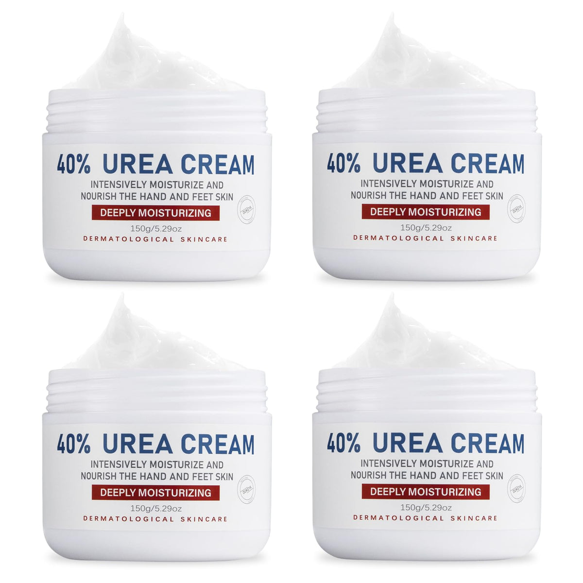OUKEYA Crème urée 40% bouteille — hydrate profondément pieds et mains.