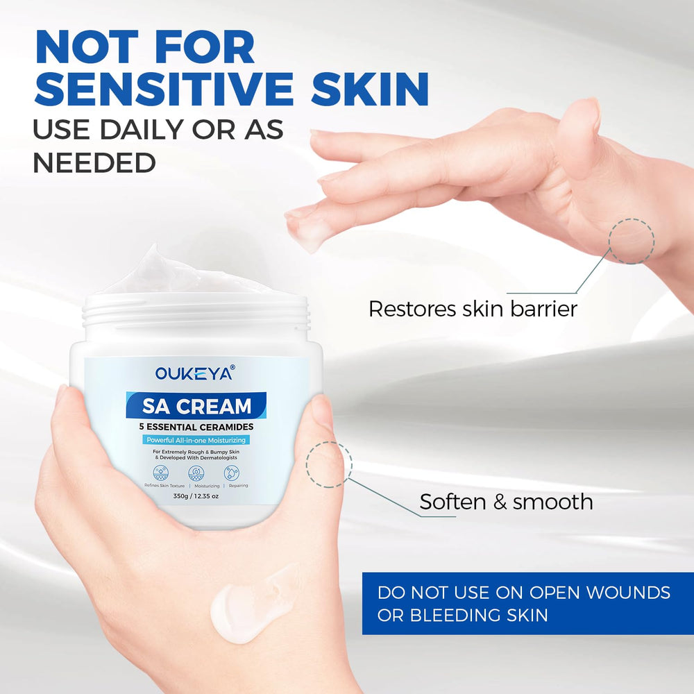 OUKEYA SA Cream – hydratation en profondeur avec hyaluronate de sodium.