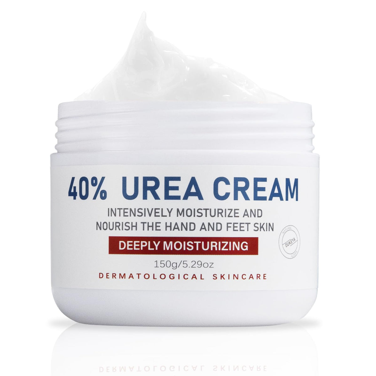 OUKEYA Crème à l’urée 40% pour pieds secs, hydratation nourrissante