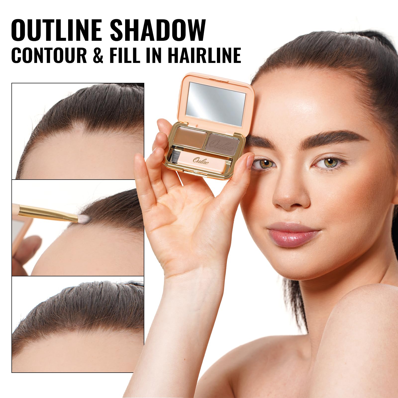 Poudre-sourcils légère et modulable pour un fini quotidien.