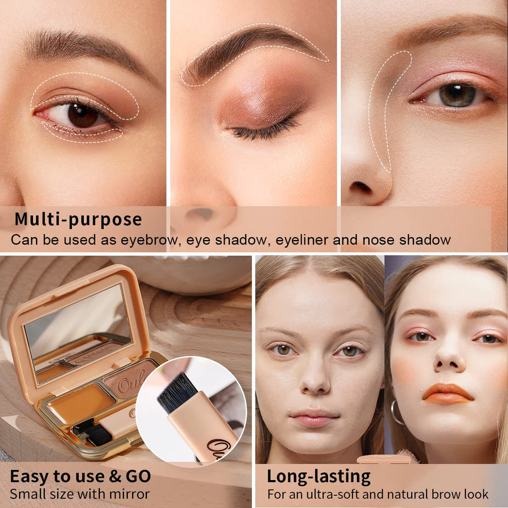 Couleur Ginger d'Oulac offre des sourcils définis et naturels.