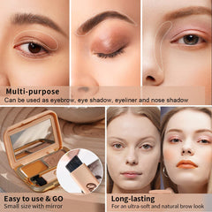 Couleur Ginger d'Oulac offre des sourcils définis et naturels.