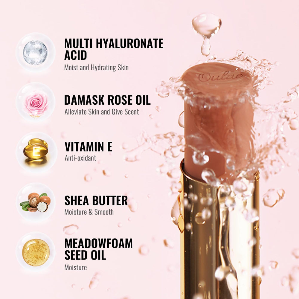 Oulac rouge à lèvres acide hyaluronique pour nourrir et hydrater.