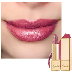 Oulac rouge à lèvres métallique, brillance durable et hydratation pour les lèvres