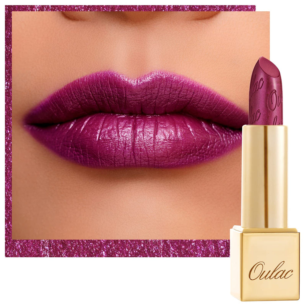 Oulac Sugar Plum : emballage miroir pour retouches rapides en déplacement.