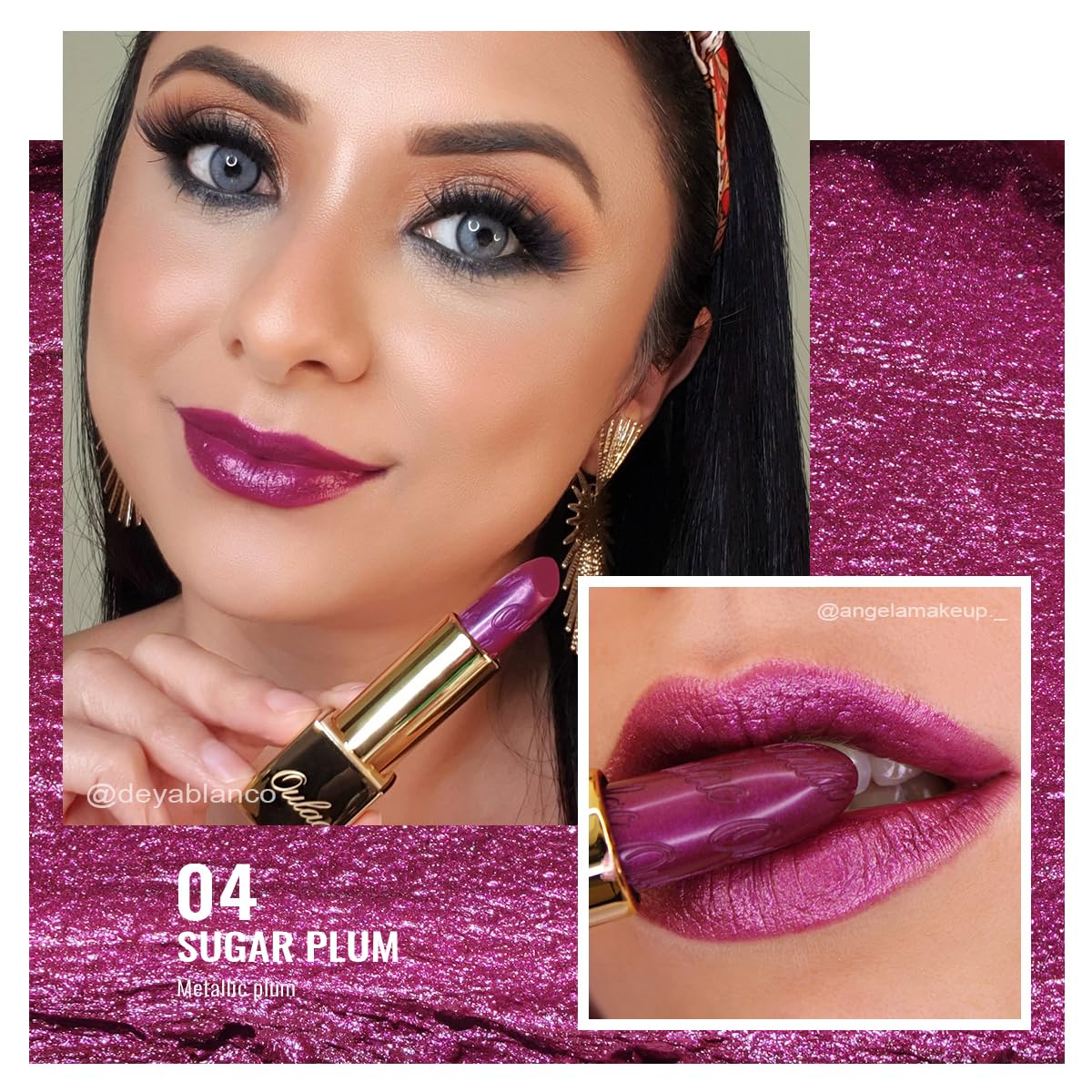 Texture crèmeuse Oulac Sugar Plum offre confort et hydratation légère.