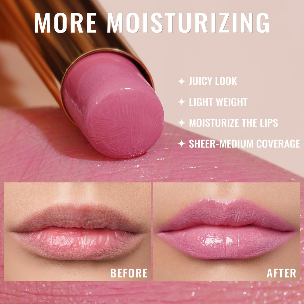 Oulac Warm Pink Shine – teinte nude polyvalente pour un look naturel et chic.