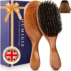 Brosse Oumigiz en poils de sanglier pour démêler et apporter de la brillance.