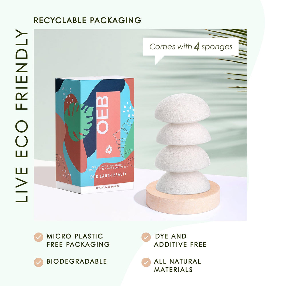 Our Earth Beauty emballage écoresponsable : sans plastique et option durable.
