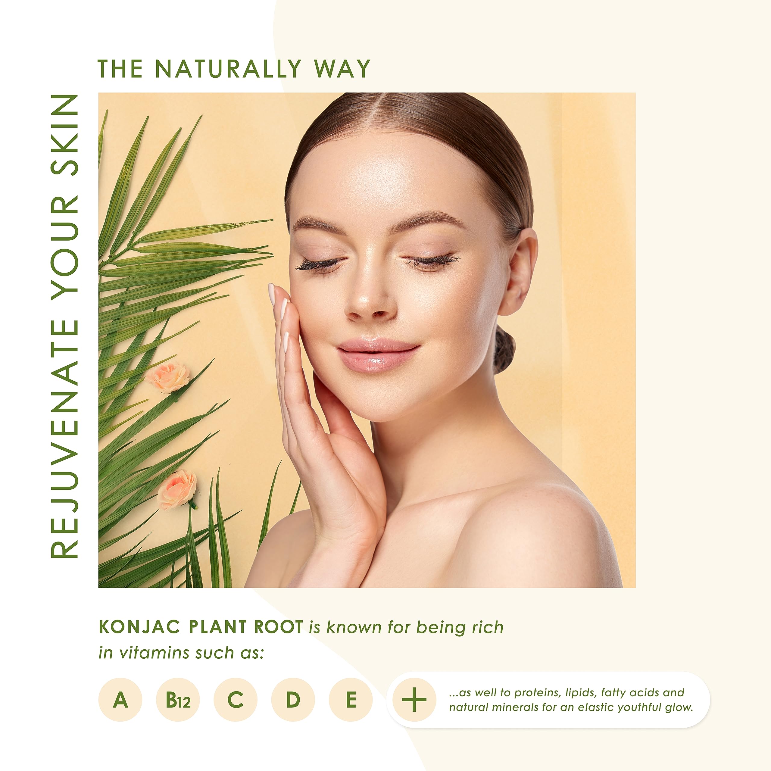 Our Earth Beauty Konjac éponge: nettoyage en fin de routine en douceur.