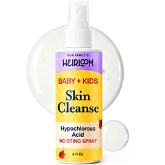 Our Family's Heirloom spray hypo­chlorous — Bouteille 4oz prête pour soins doux