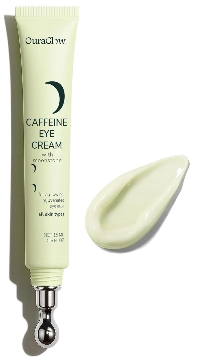 OURAGLOW Crème Yeux Caféine Tête Froide: atténue les poches et apporte une sensation rafraîchissante.