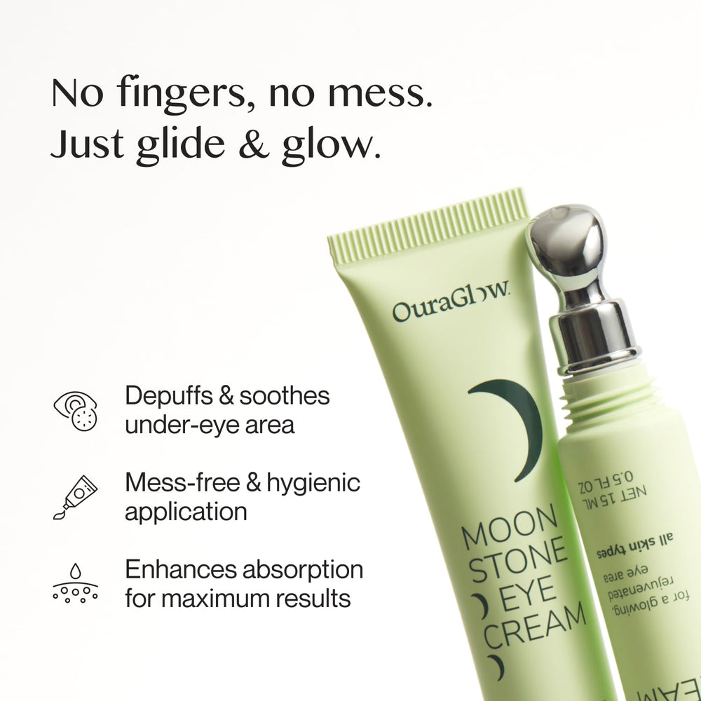OURAGLOW Crème Yeux Usage Quotidien Doux: routine simple et confortable.