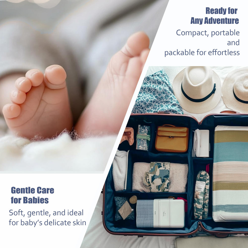 Ourmed Life lingettes sans peluches: nettoient sans laisser de fibres sur la peau.