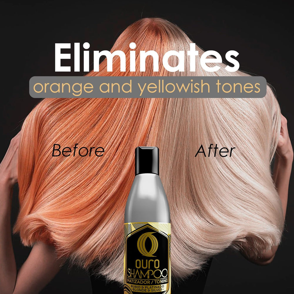 OURO Shampoo Tonifiant – arrière, formule nourrissante prête à agir
