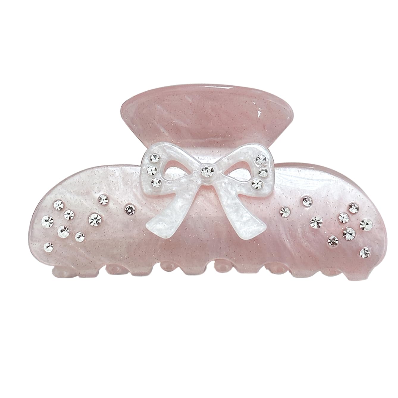 Pince-cheveux OUSEON noeud scintillant pour un look chic et festif.