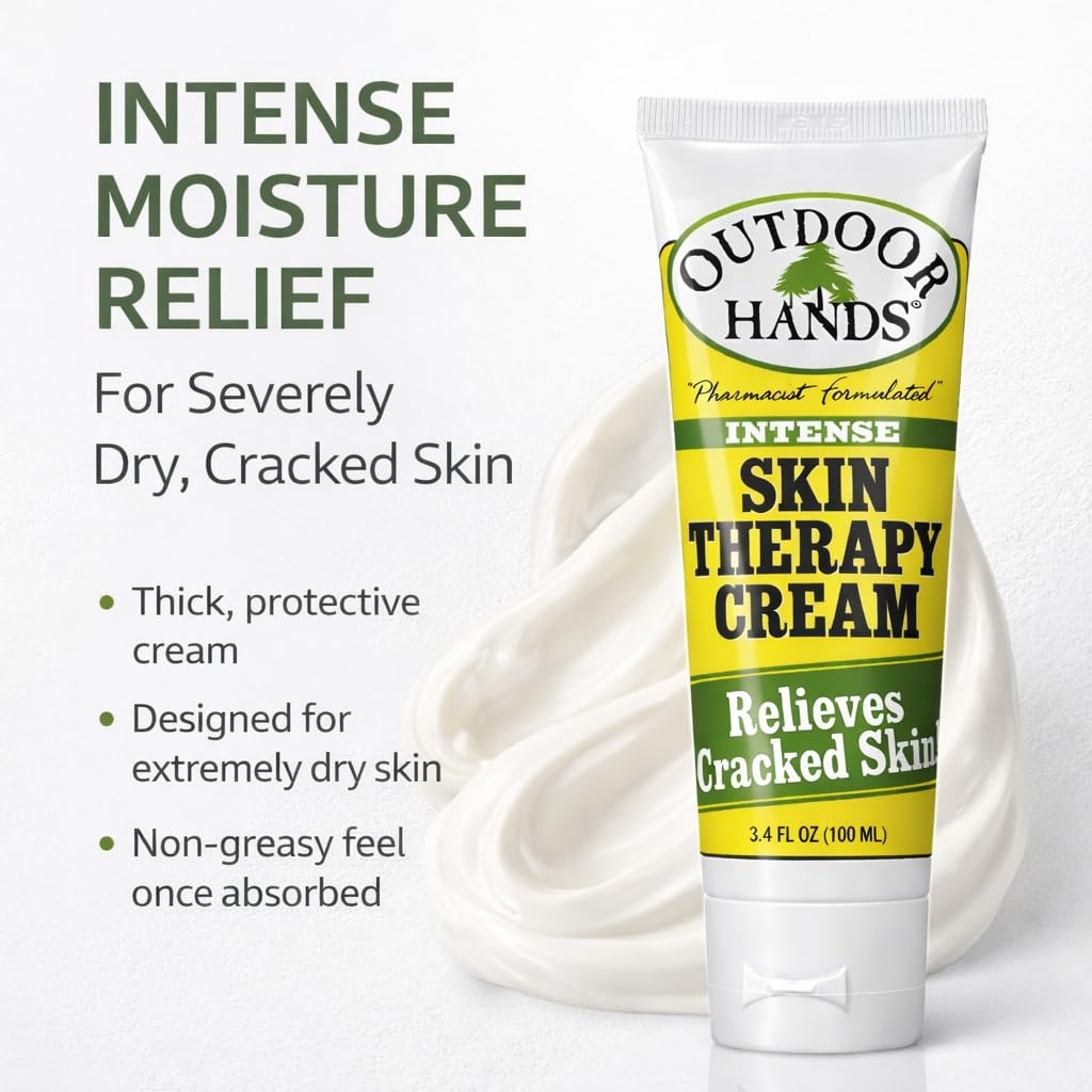 Outdoor Hands Crème Soin Intense Talons aide à hydrater et nourrir les talons secs