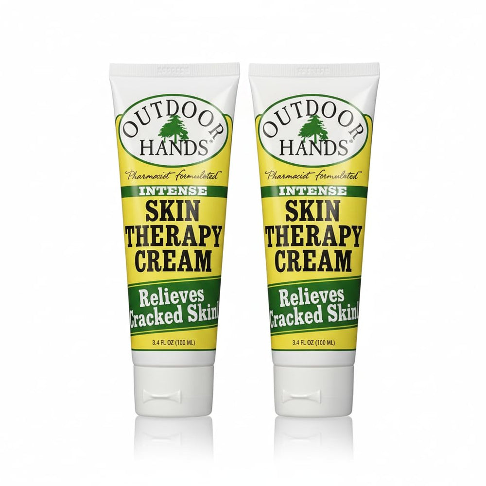 Outdoor Hands Crème soin peau intense — tube; hydratation rapide et réparation pour zones sèches.