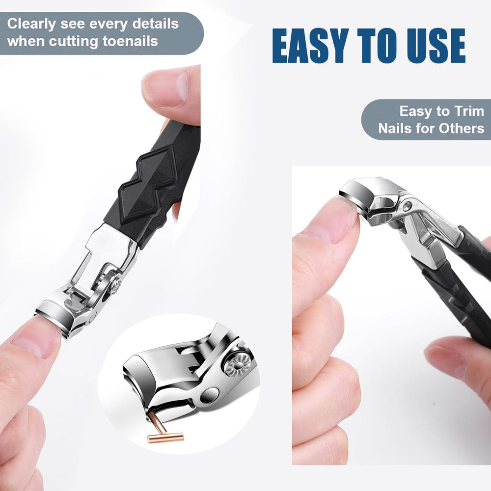 Outfany ClipMaster Pro facilite la coupe des ongles épais.