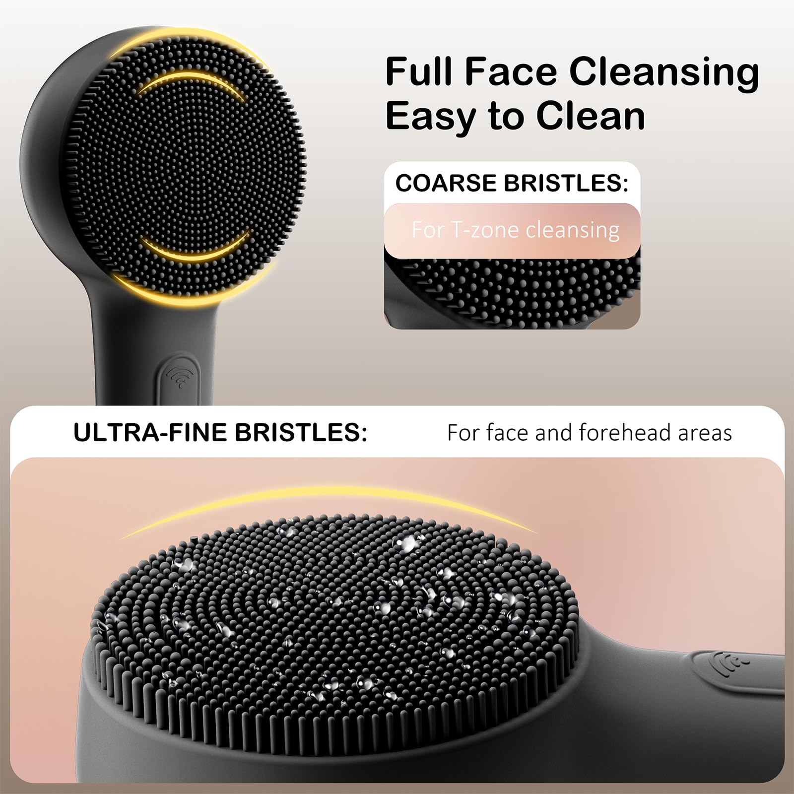 OUTIFUO brosse-visage-silicone-massage-chaleur – massage et chaleur aidant l’assimilation des soins.