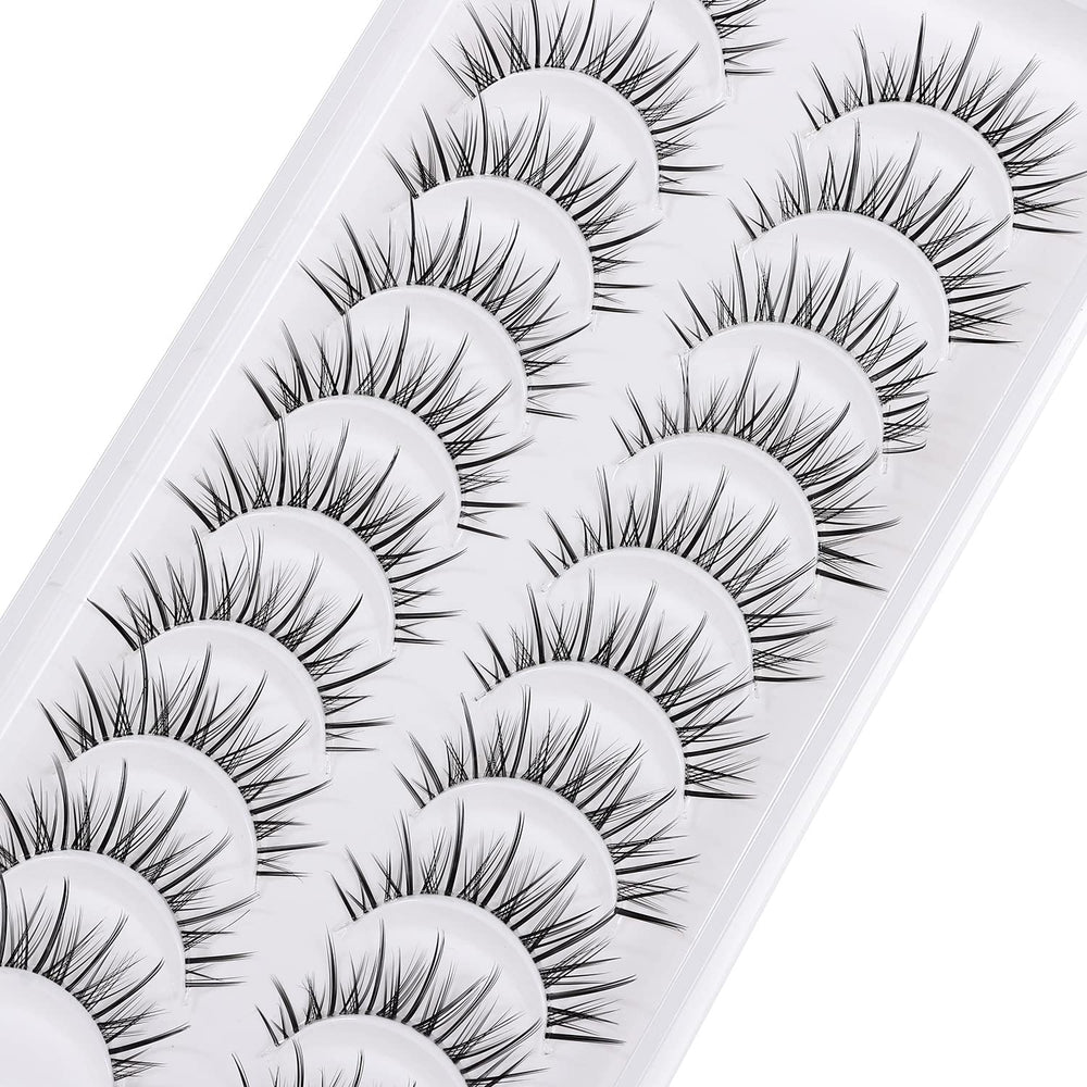 outopen cils manga fibres importées, port confortable et réutilisables