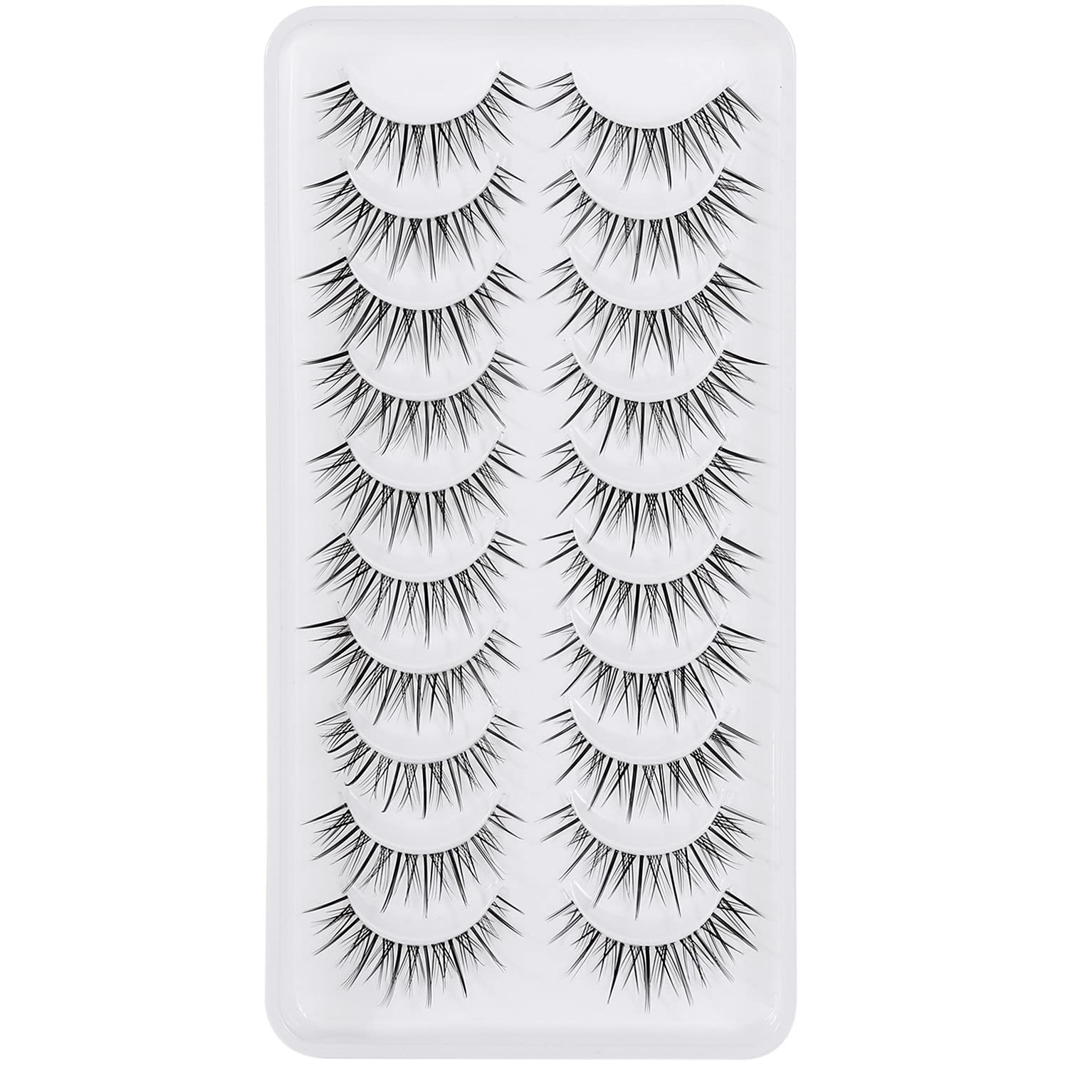 outopen cils manga pack 10 paires pour des looks variés