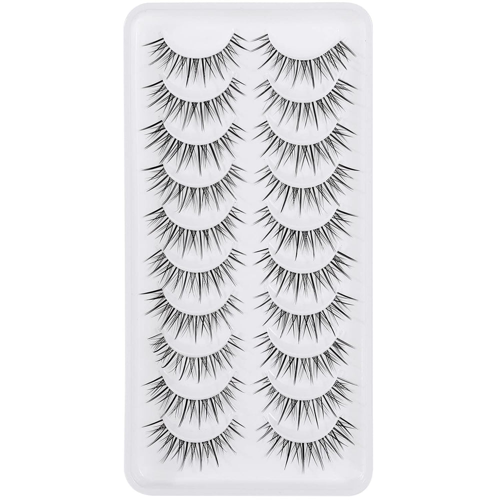 outopen cils manga pack 10 paires pour des looks variés