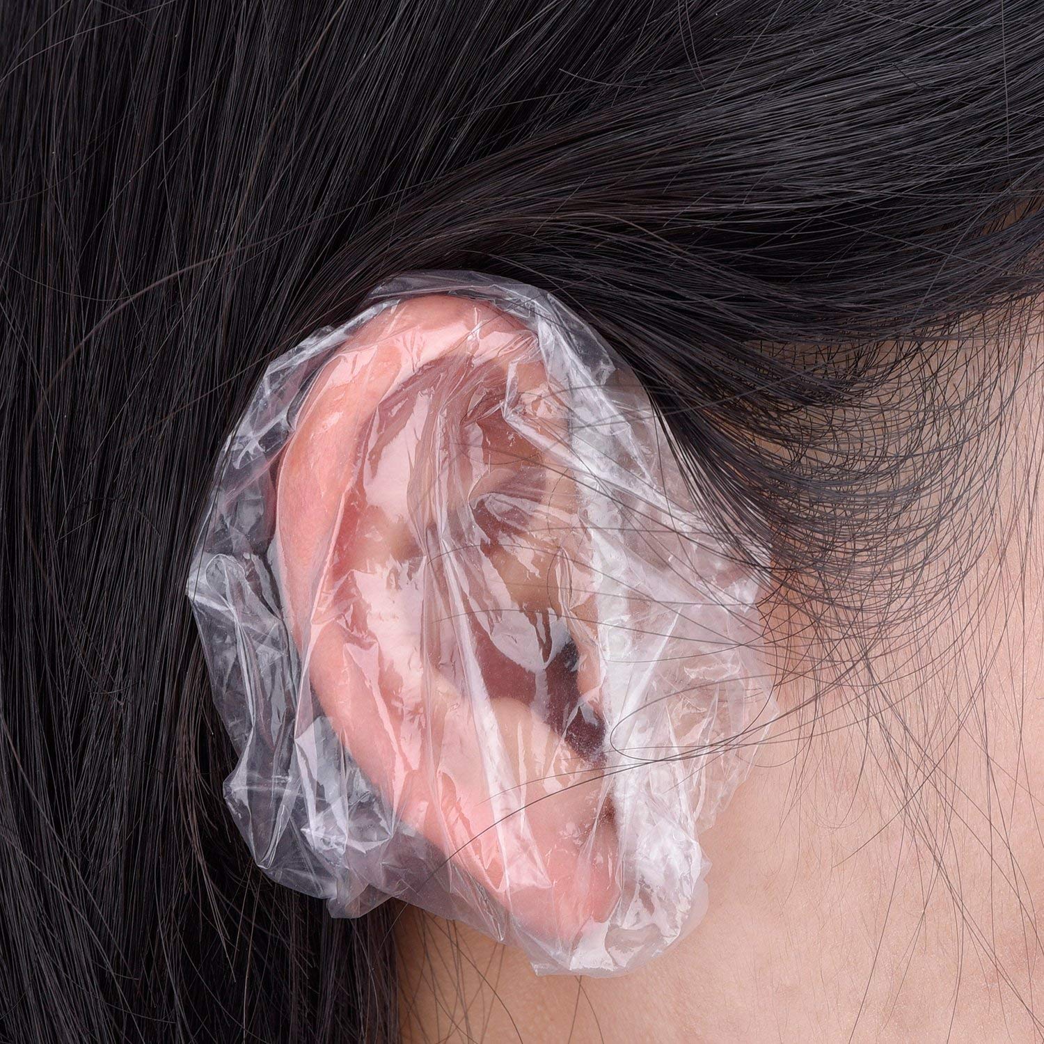 Outus protège-oreilles jetables pour coloration des cheveux, évite le contact