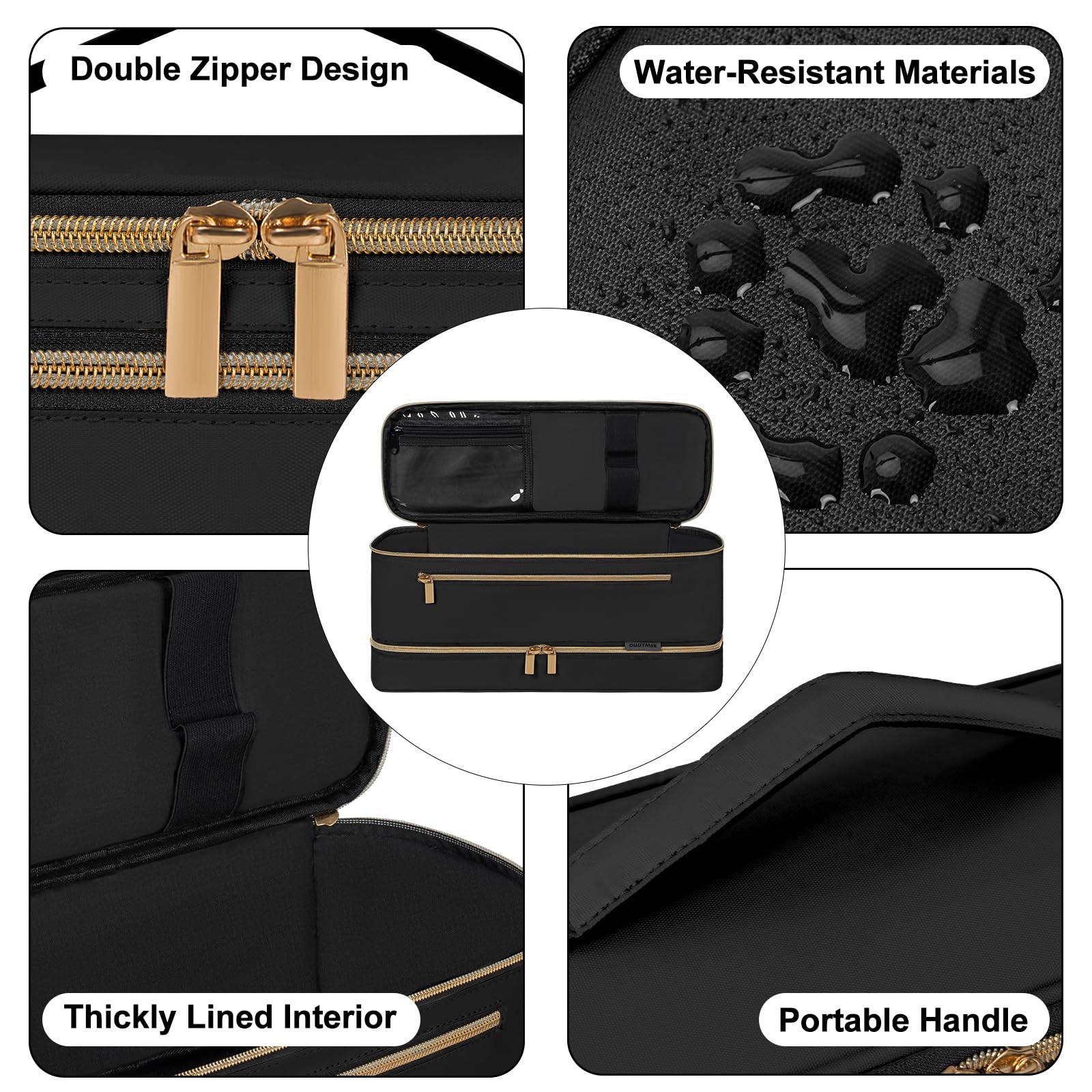 OUUTMEE - Poches extérieures et accès rapide pour les accessoires.
