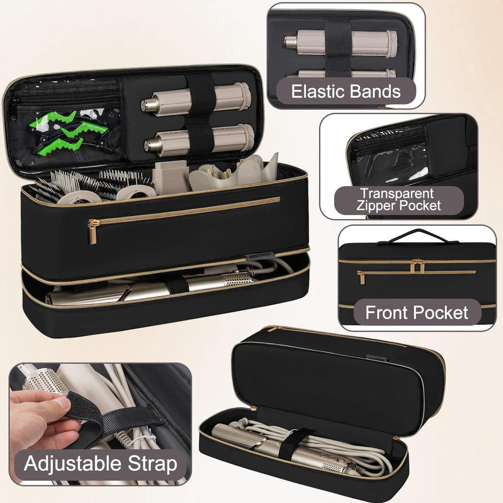 OUUTMEE - Poche zippée PVC transparente pour repérer rapidement vos pièces.