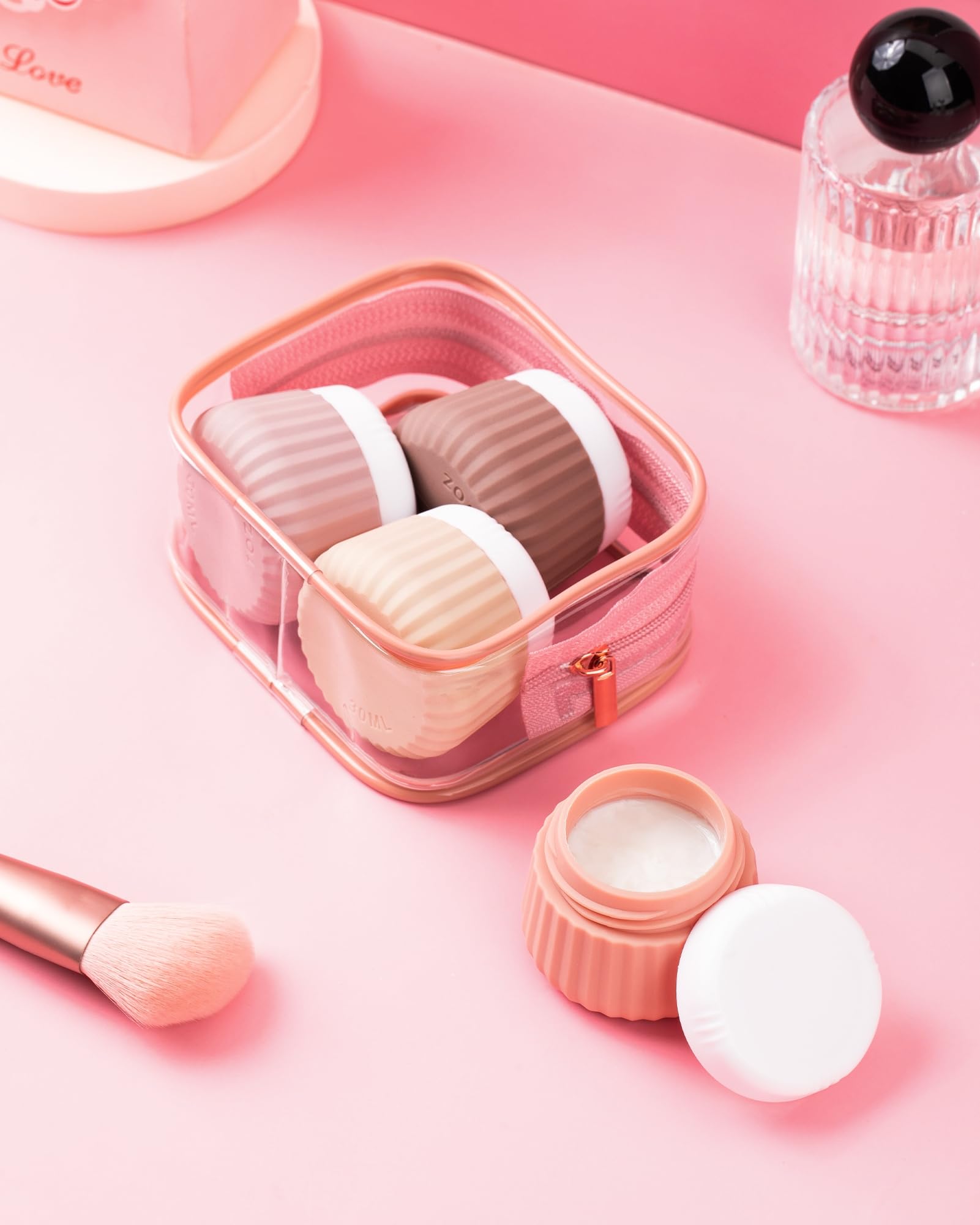 Mrsdry ouverture grande, remplissage facile des crèmes et lotions.