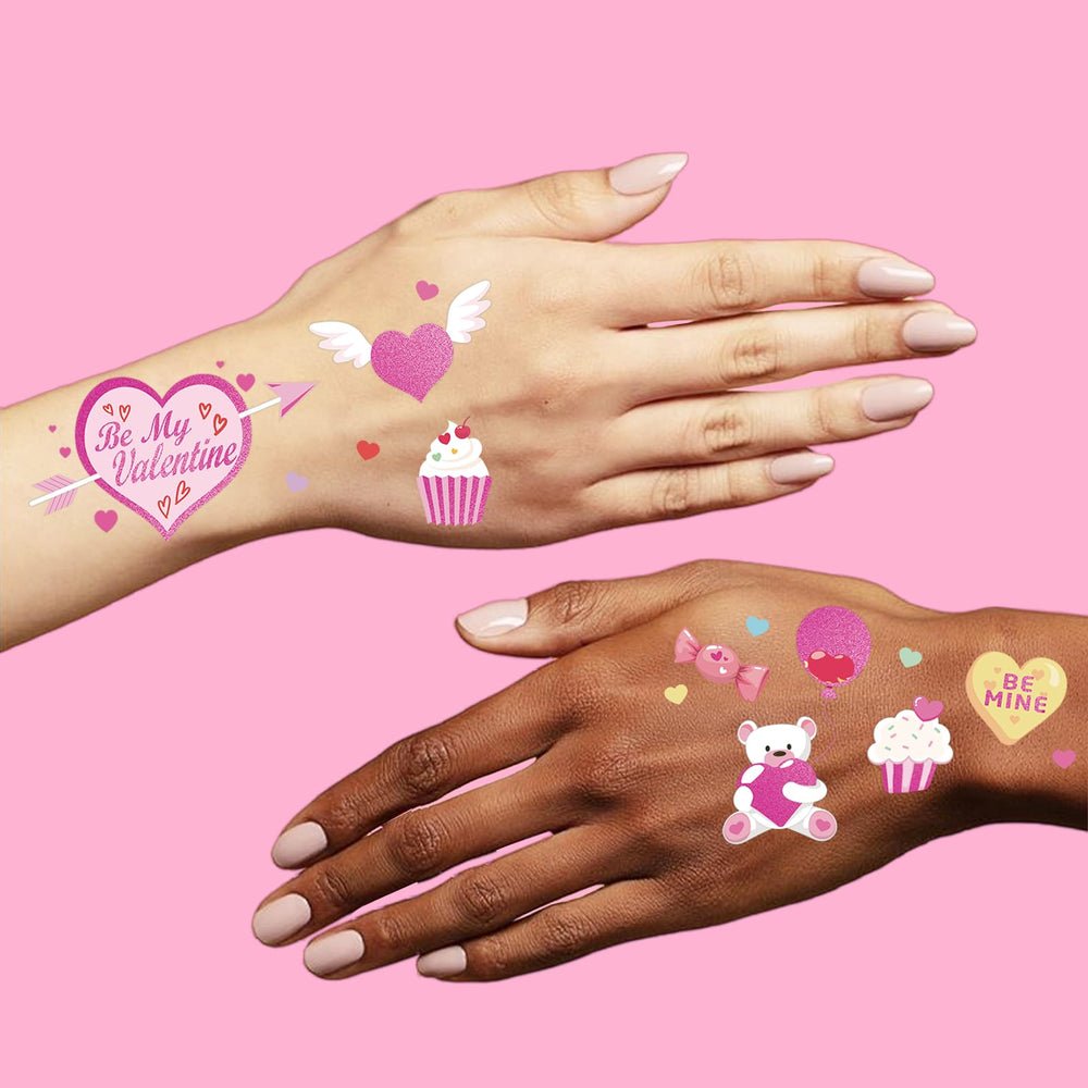 BE MINE et designs ours, dorure rose, pour les fêtes entre amis.